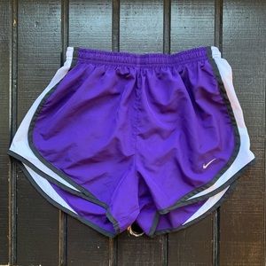 Purple Nike Running Shorts